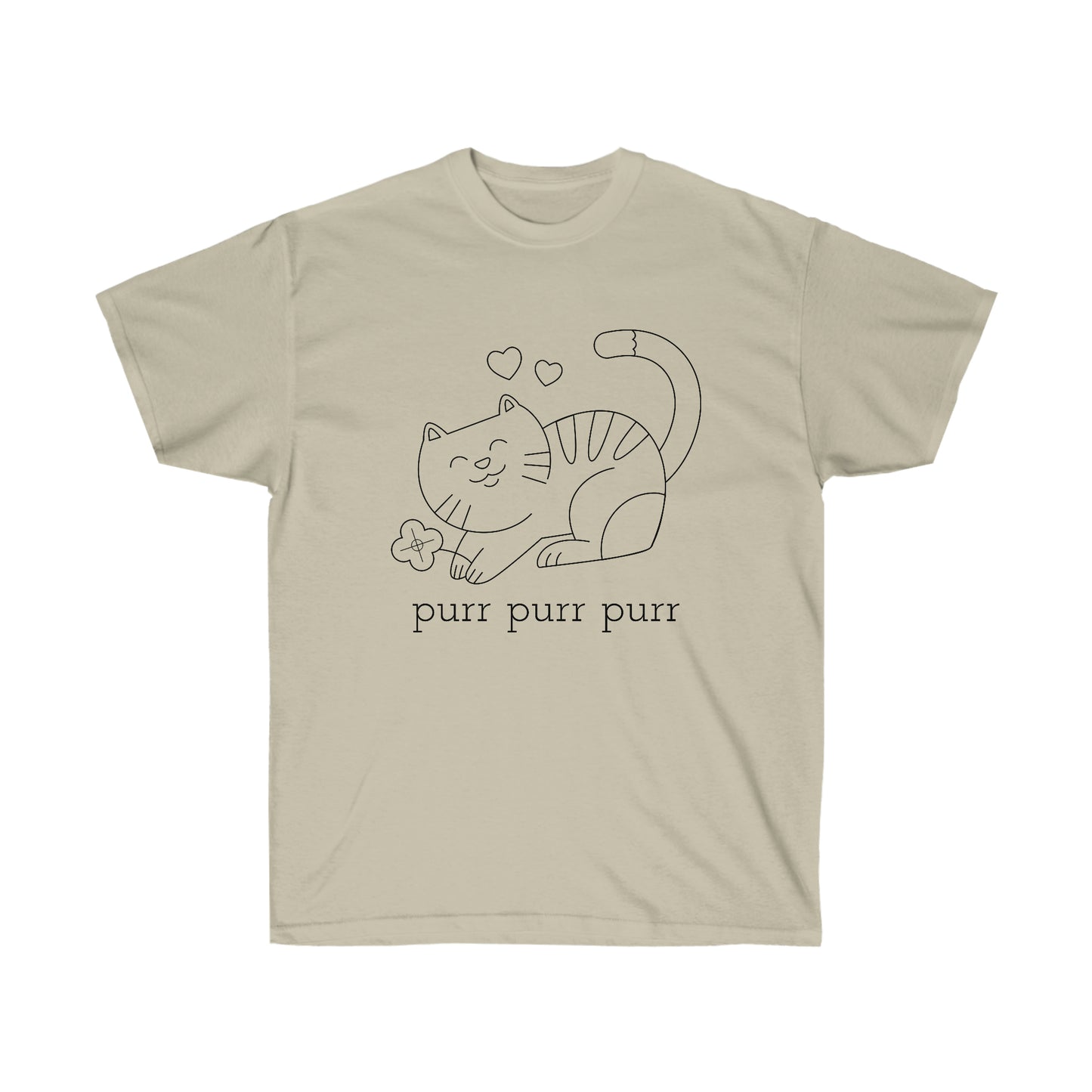 Kitten purr Tee