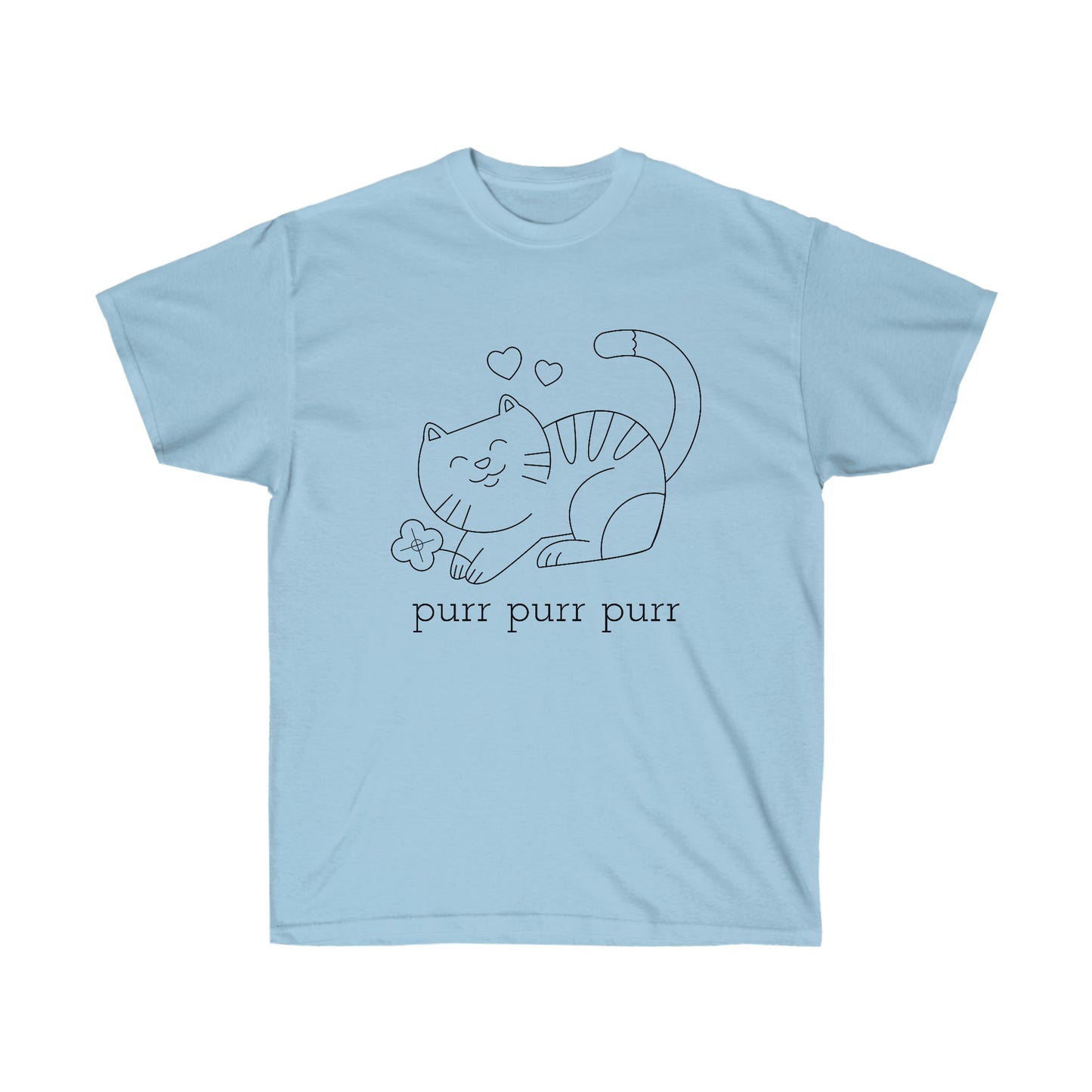 Kitten purr Tee