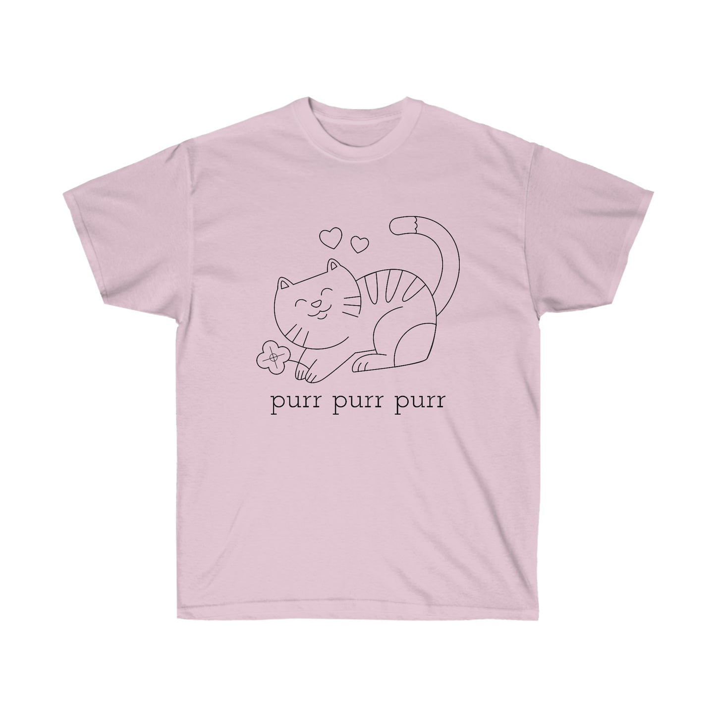 Kitten purr Tee